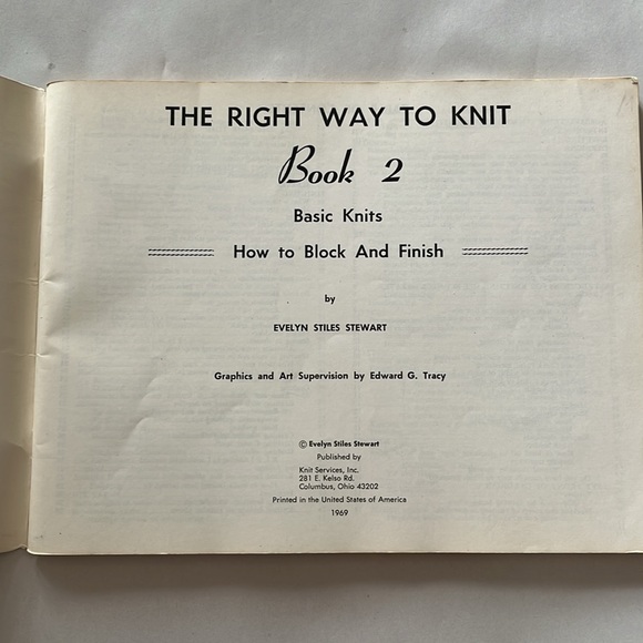 1969 The Right Way To Knit Book 2 Evelyn Stiles Stewart Knitters Make Yourself - Picture 3 of 15